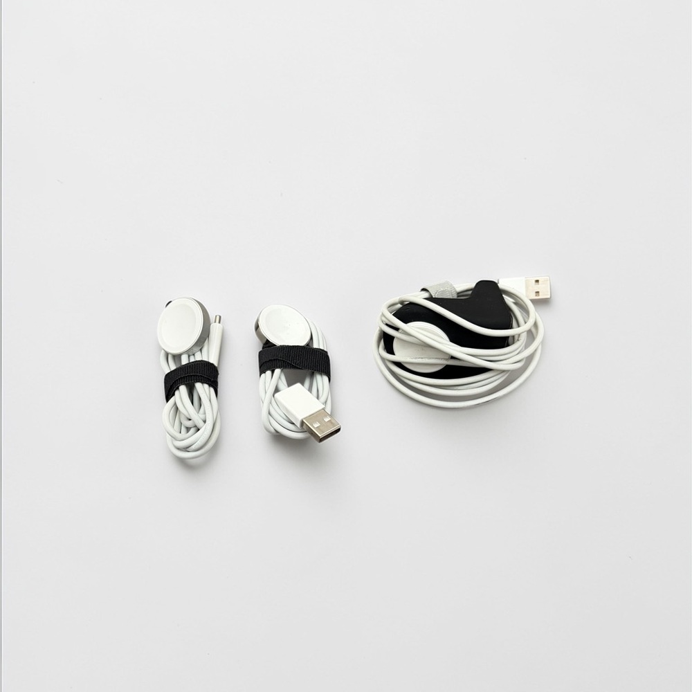 Apple Watch Cable Set of 3 in White and Black